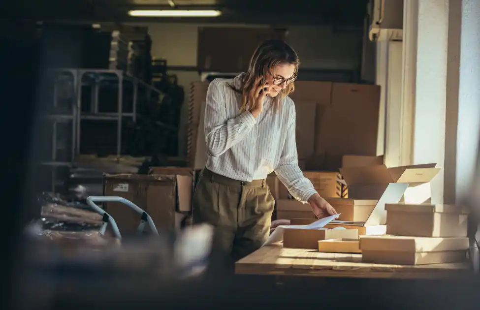 A Happy Business Owner Calls Number on Pest Control Bill to Leave a Great Customer Review