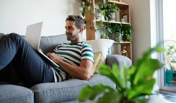 A man engages with a Twin Forks Pest Control® social media post